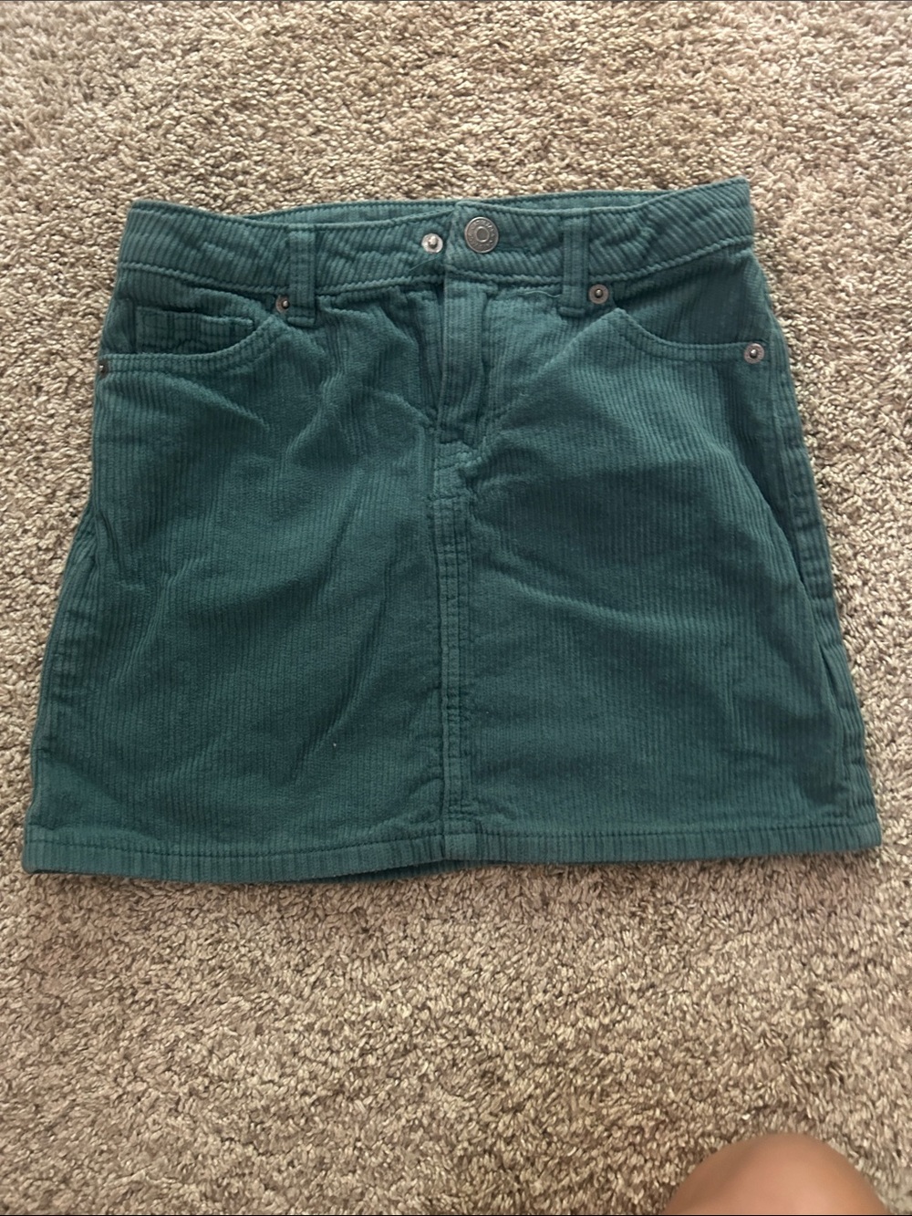 Cat & Jack Teal Corduroy Skirt